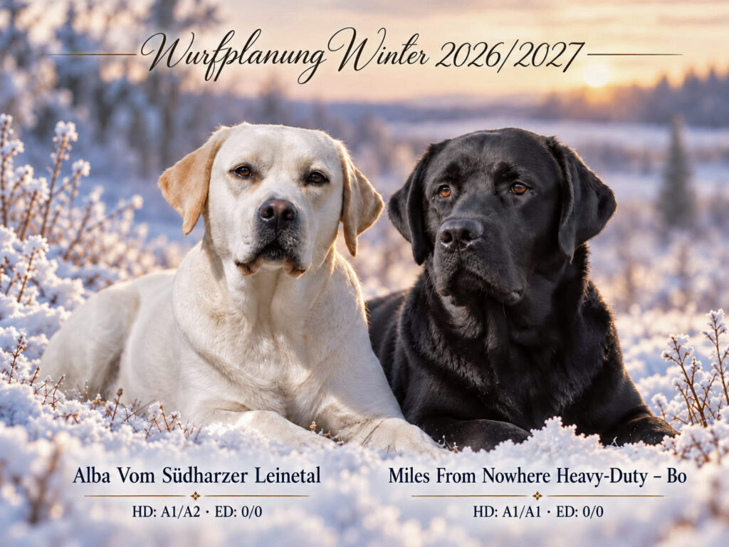 Labrador Wurfplanung-Winter-2026_27